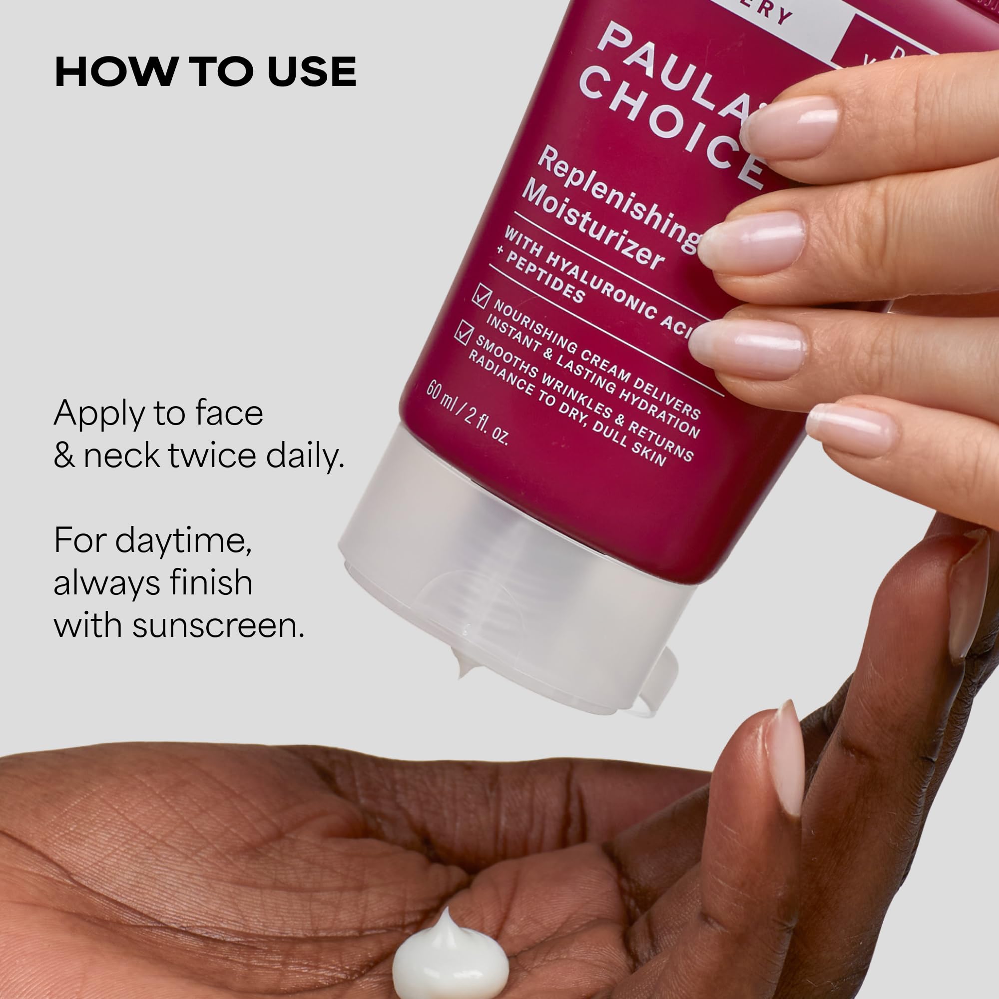 Paula's Choice Crema Hidratante Facial, Nutre la Piel Muy Seca, 60 ml
