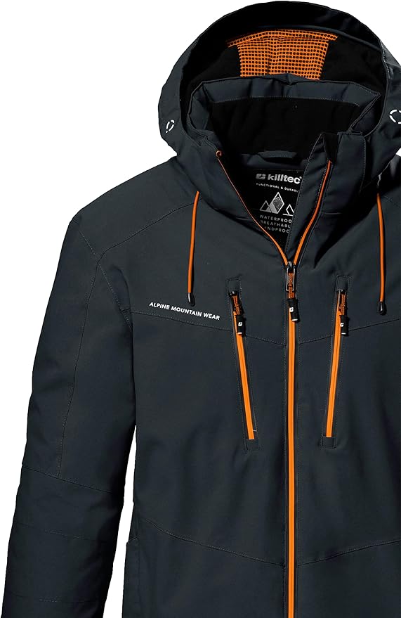 Killtec Jacke Herren Killtec Herren Skijacke KSW 44 Wasserdicht