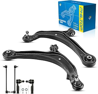 PHILTOP 6Pc Front Lower Control Arm Suspension Kit, Honda Odyssey 2011-2017