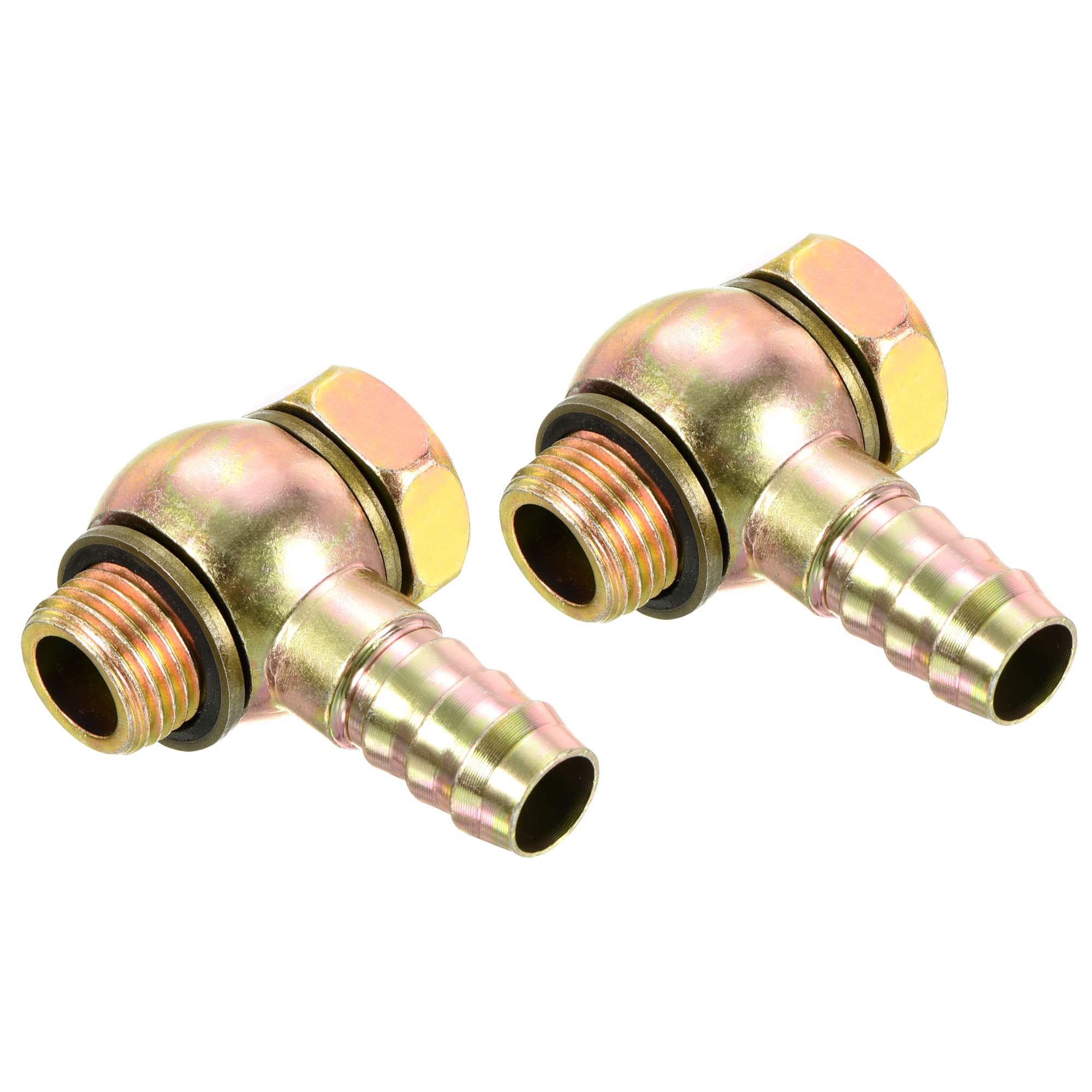 Raccord de tuyau 13mm en acier au carbone robuste et durable avec filetage M16