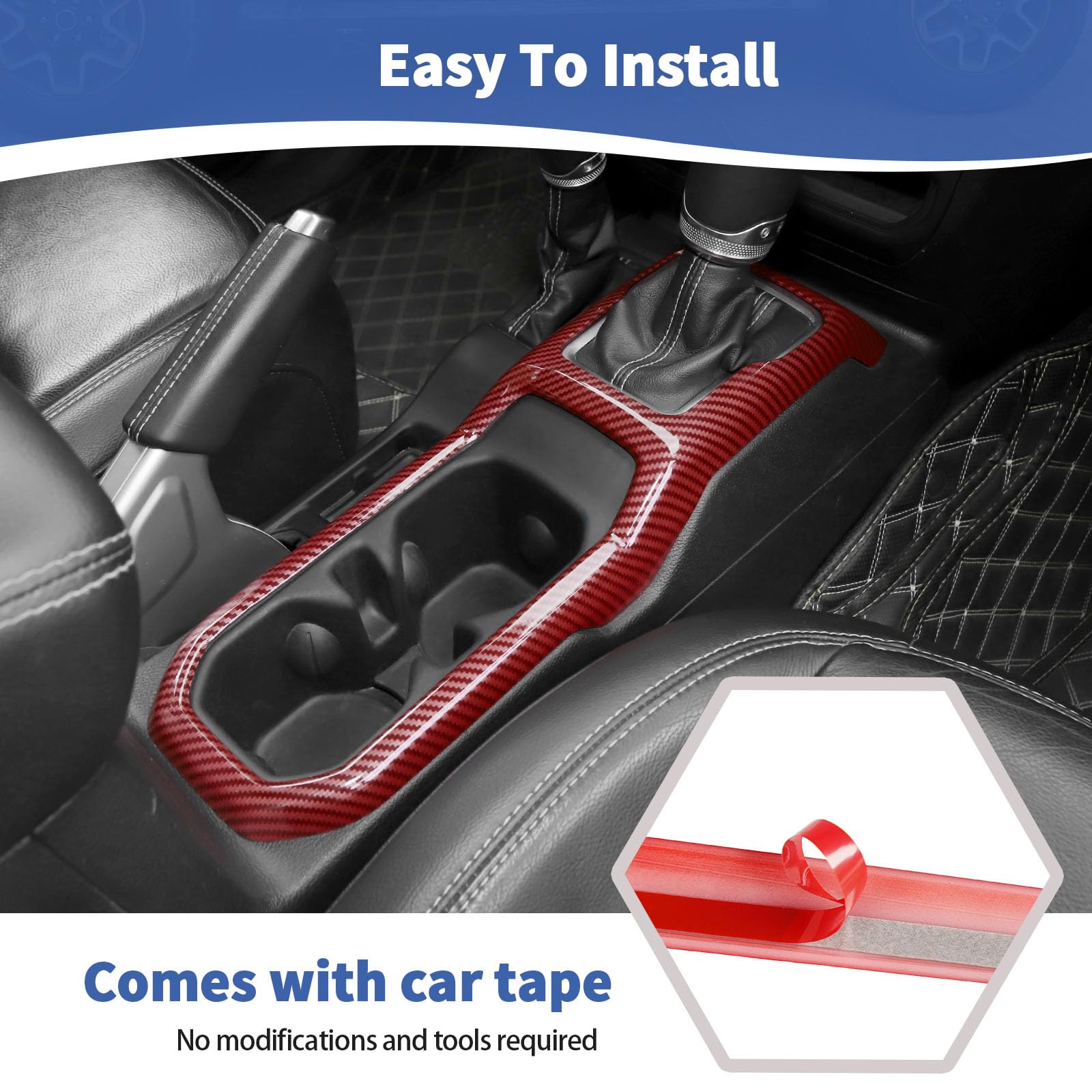 小物 RT-64619 Amazon.com: RT-TCZ for Jeep JL Gear Shift Cup Holder Panel