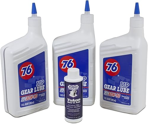 Yukon (OK 4-qrt-a) Redline sintético "Prueba de Golpes de petróleo con positraction aditivo – 4 Quart