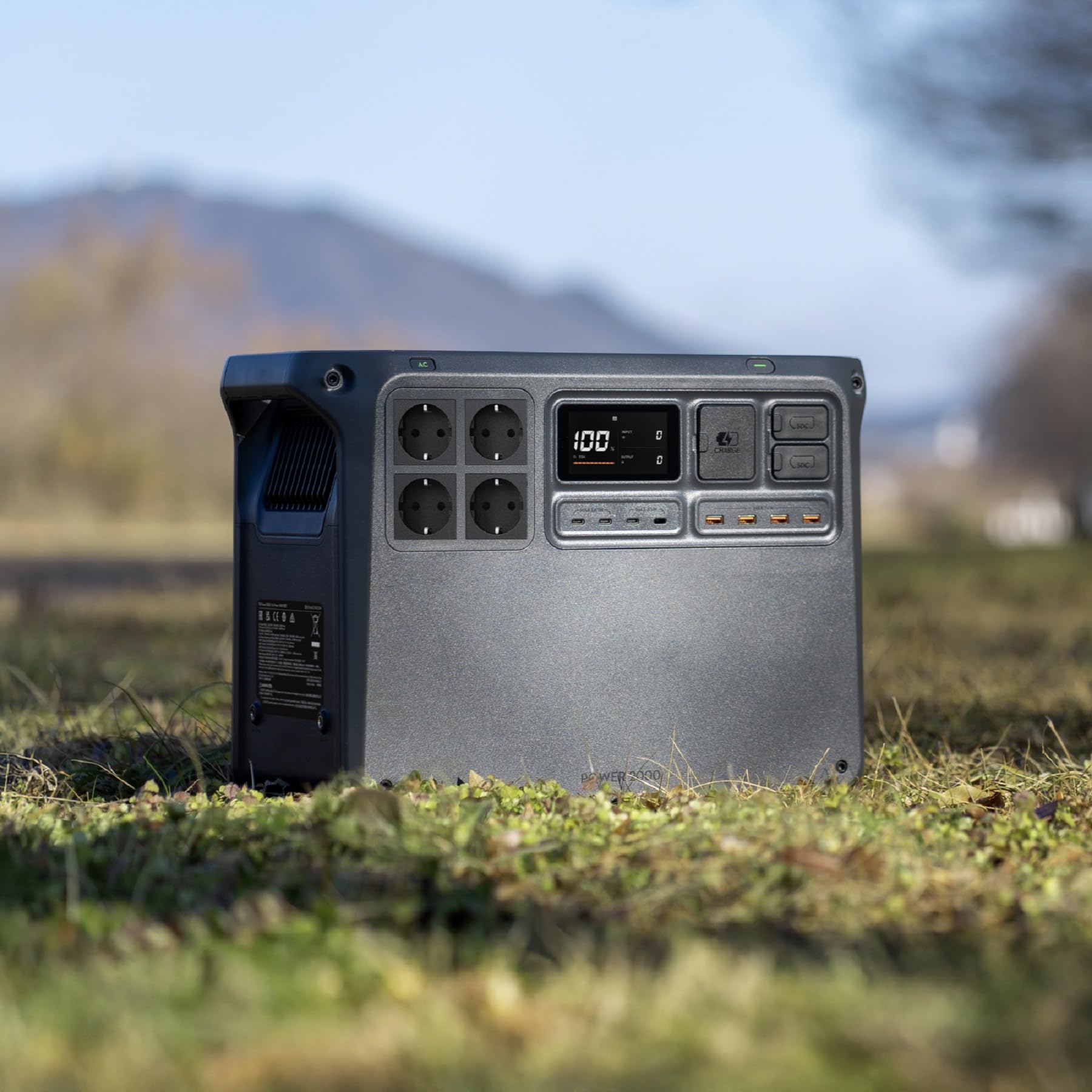 Station électrique portable DJI Power 2000, batterie LFP de 2 048 Wh
