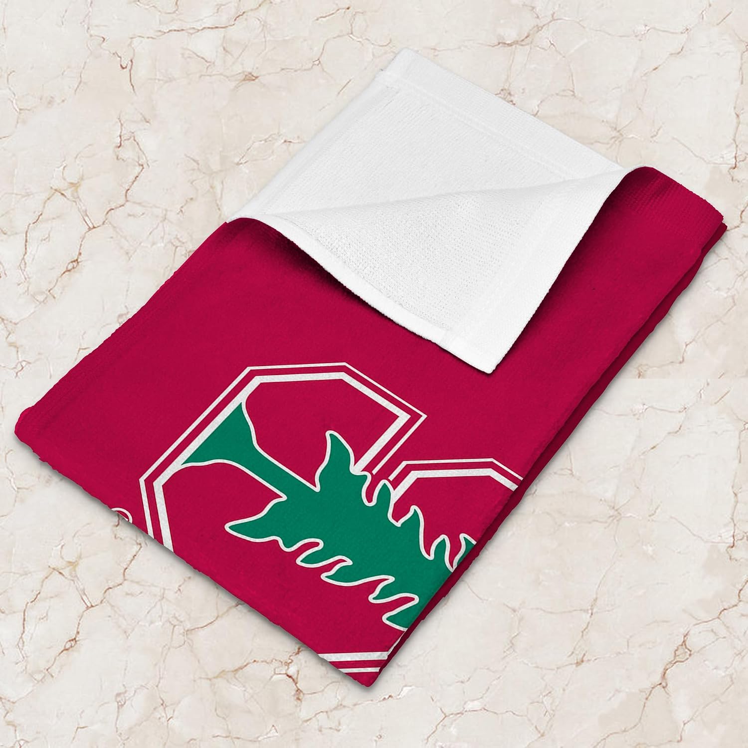 Northwest NCAA Fan Towel 2 Pack, Lightweight Game Day Set, Stadium Sideline Gym Travel Accessory, 16 x 25 Inch