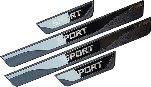 Miniatura 4 de GZBFTDH Protector de rasguños para umbral de puerta de automóvil, para Kia Picanto 2012-2022, piezas de accesorios de acero con ABS, cubierta de