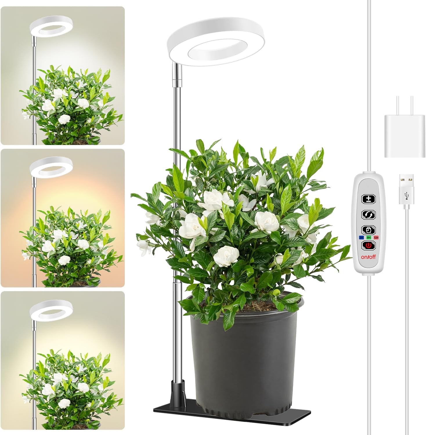 White Halo Grow Light