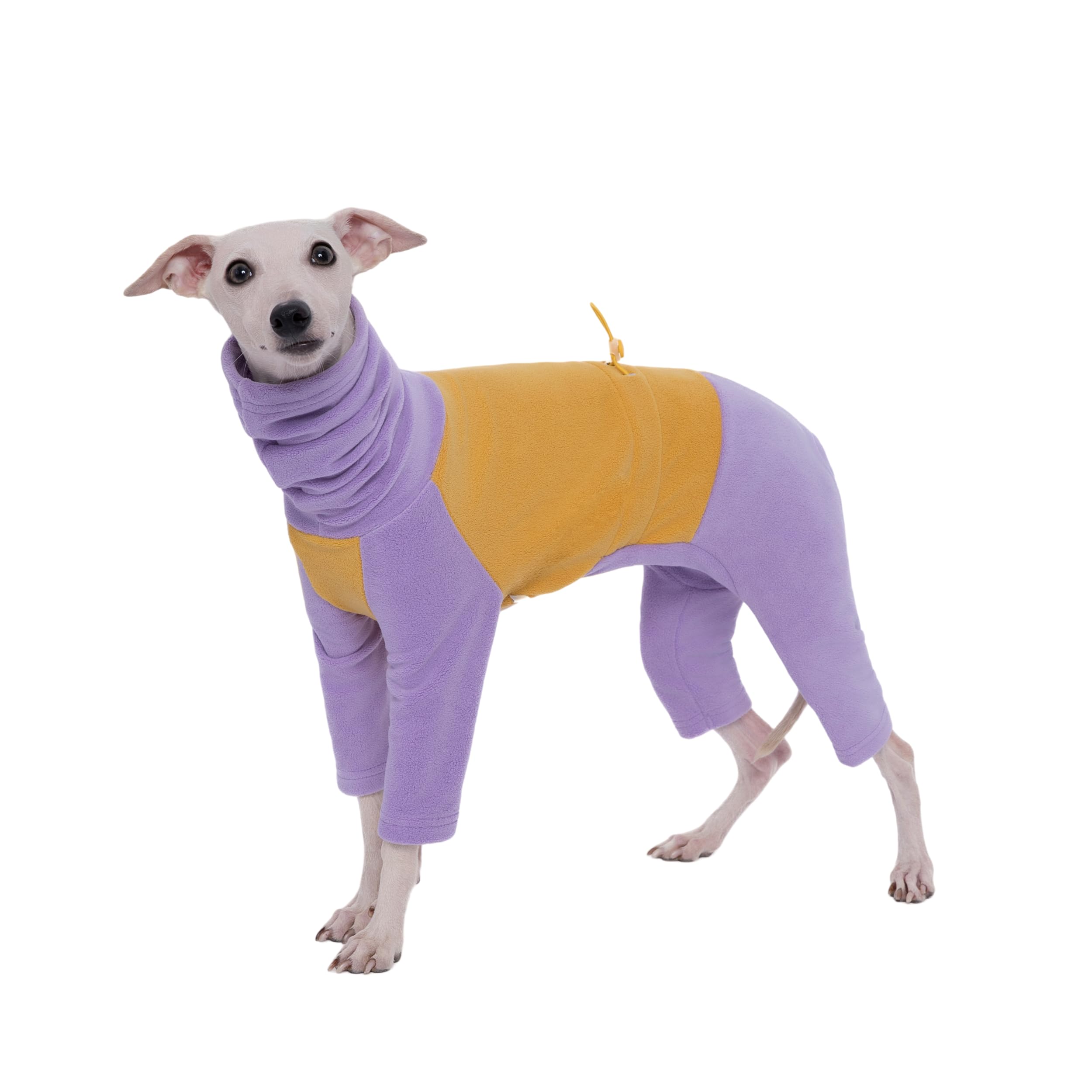 Pull lévrier italien anti-stress en polaire S pour chien qui a froid