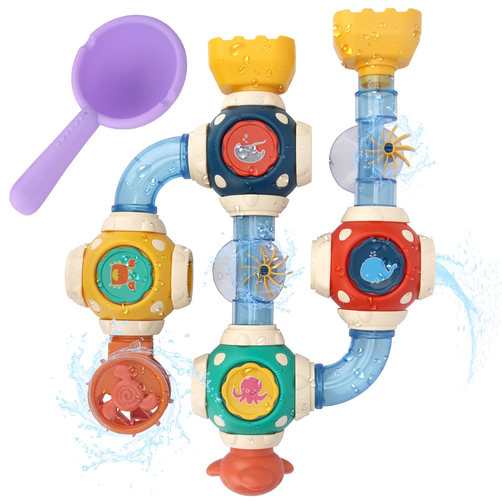Buy LZZAPJ Bath Toys for Toddlers Age 1 2 3 4 Year Old Girl Boy, Kids