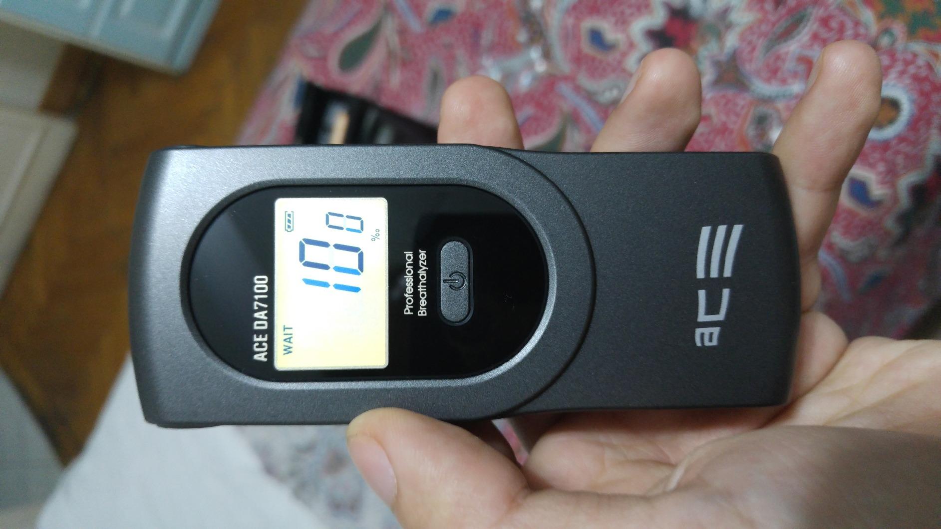 Alcoolteste Alcooltest ACE DA-7100 841929 ACE - Foto 2