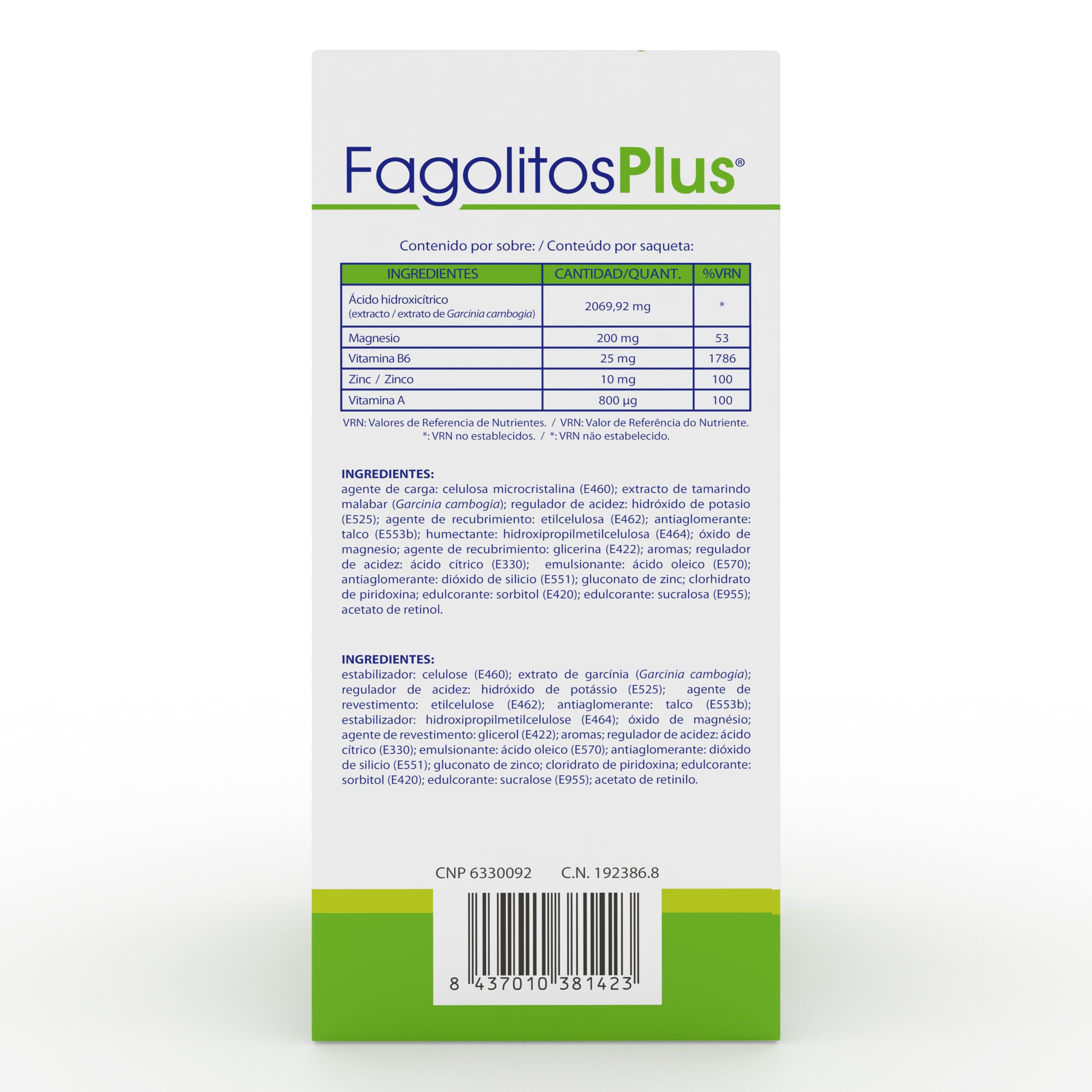 Fagolitos Plus 30 Sobres