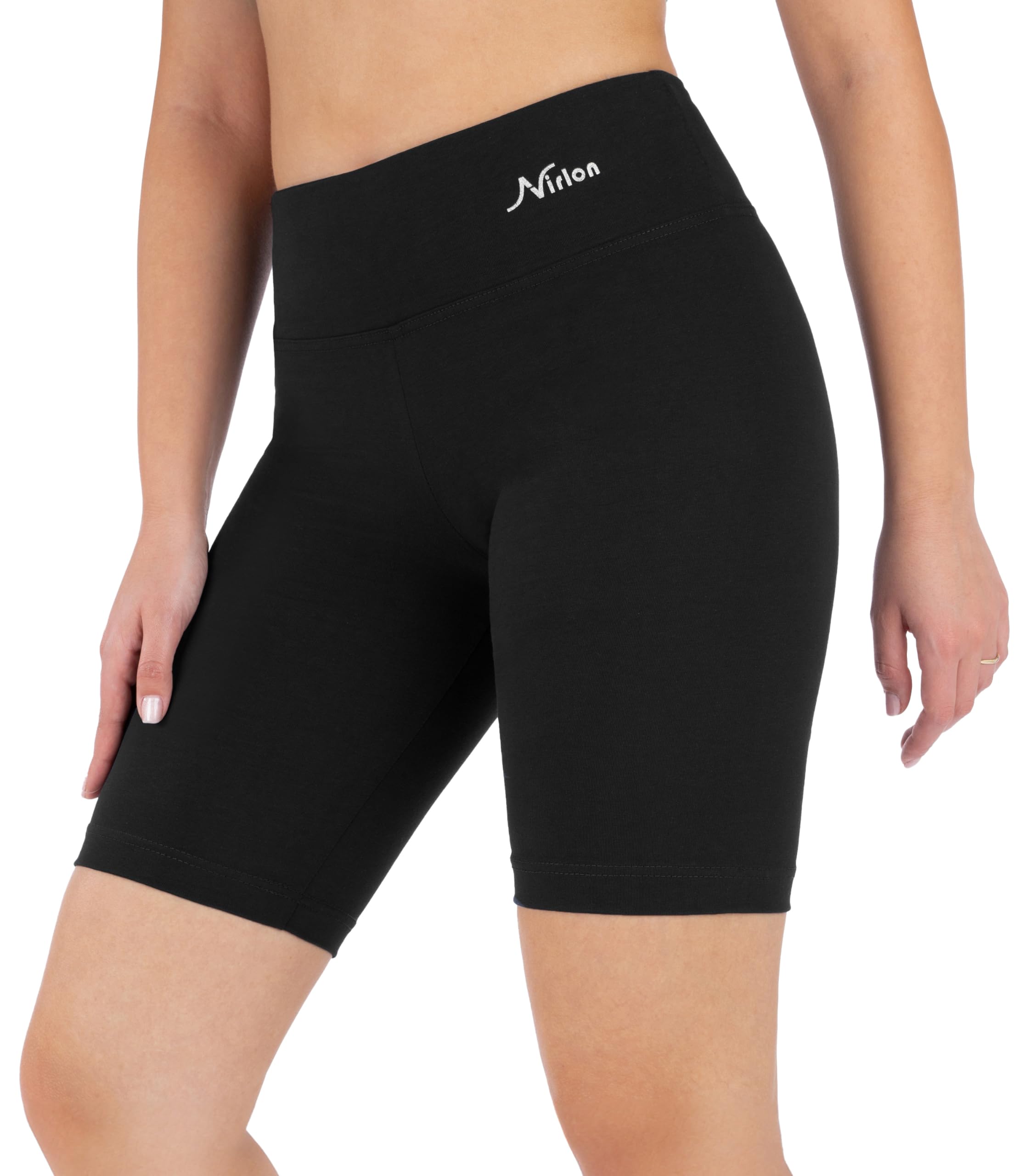 Nirlon Biker Shorts with Pockets - Biker Shorts Women Workout Shorts for Gym & Yoga Shorts for Women Plus Size Biker Shorts