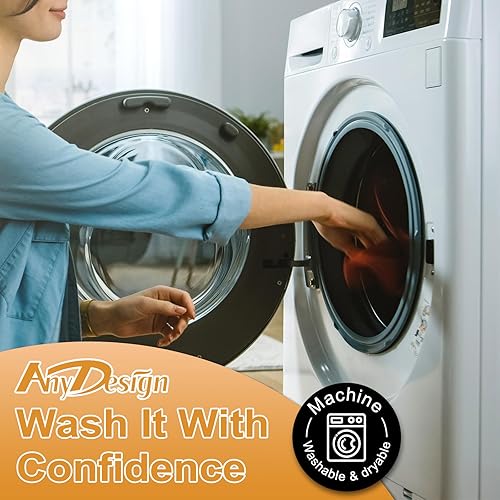 Miniatura 3 de AnyDesign Hello Pumpkin - Toalla de cocina de 18 x 28 pulgadas, toalla de cocina de otoño con diseño de calabaza, toalla de té con rayas otoñales