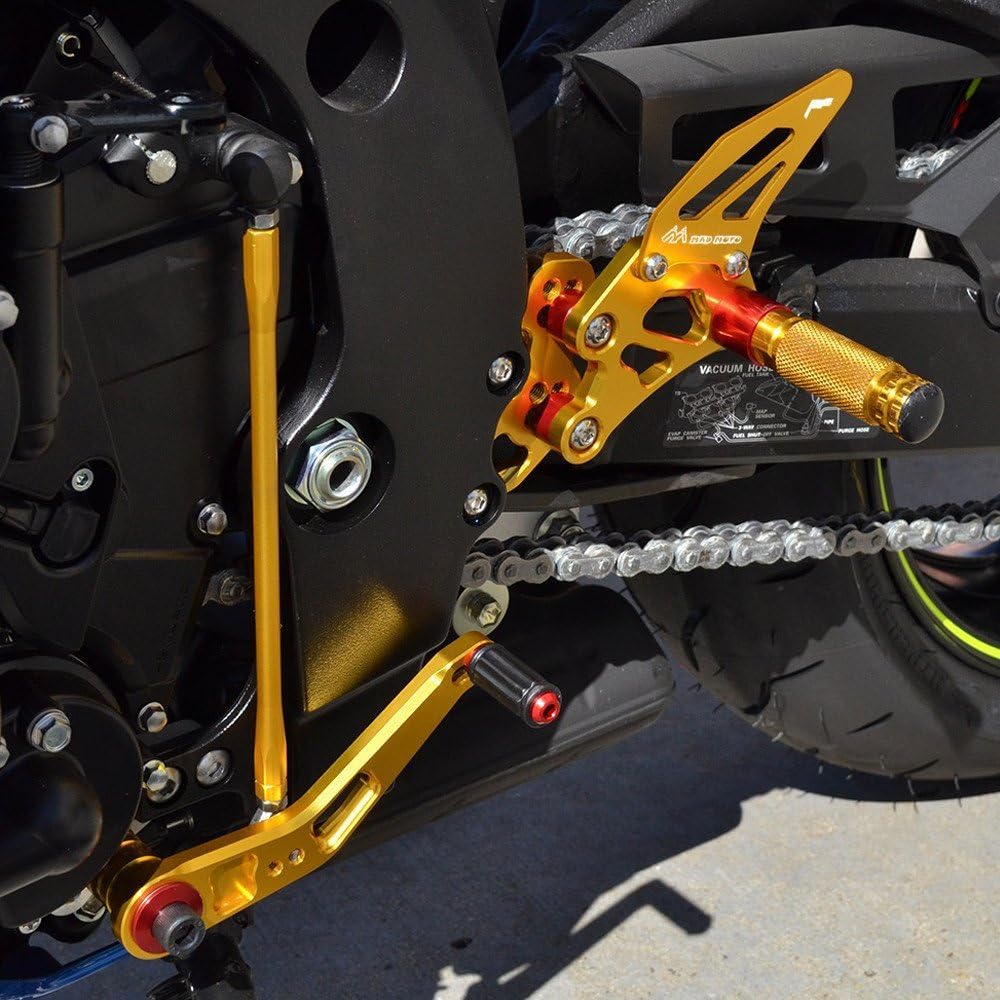 Exсluѕіvе Dіѕсоunt 90% Prісе Rearsets Rear Sets Footpegs CNC Adjustable For Suzuki GSXR600 GSXR750 2011 2012 2013 2014 2015 2016 2017 2018