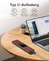 OMOTON Összecsukható Bluetooth Billentyűzet Touchpaddal, Hordozható Vezeték Nélküli QWERTZ 3