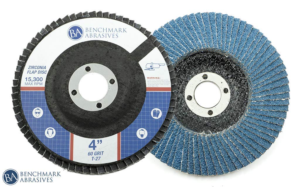 Benchmark Abrasive Flap Discs - Rust Removal & Deburring -3