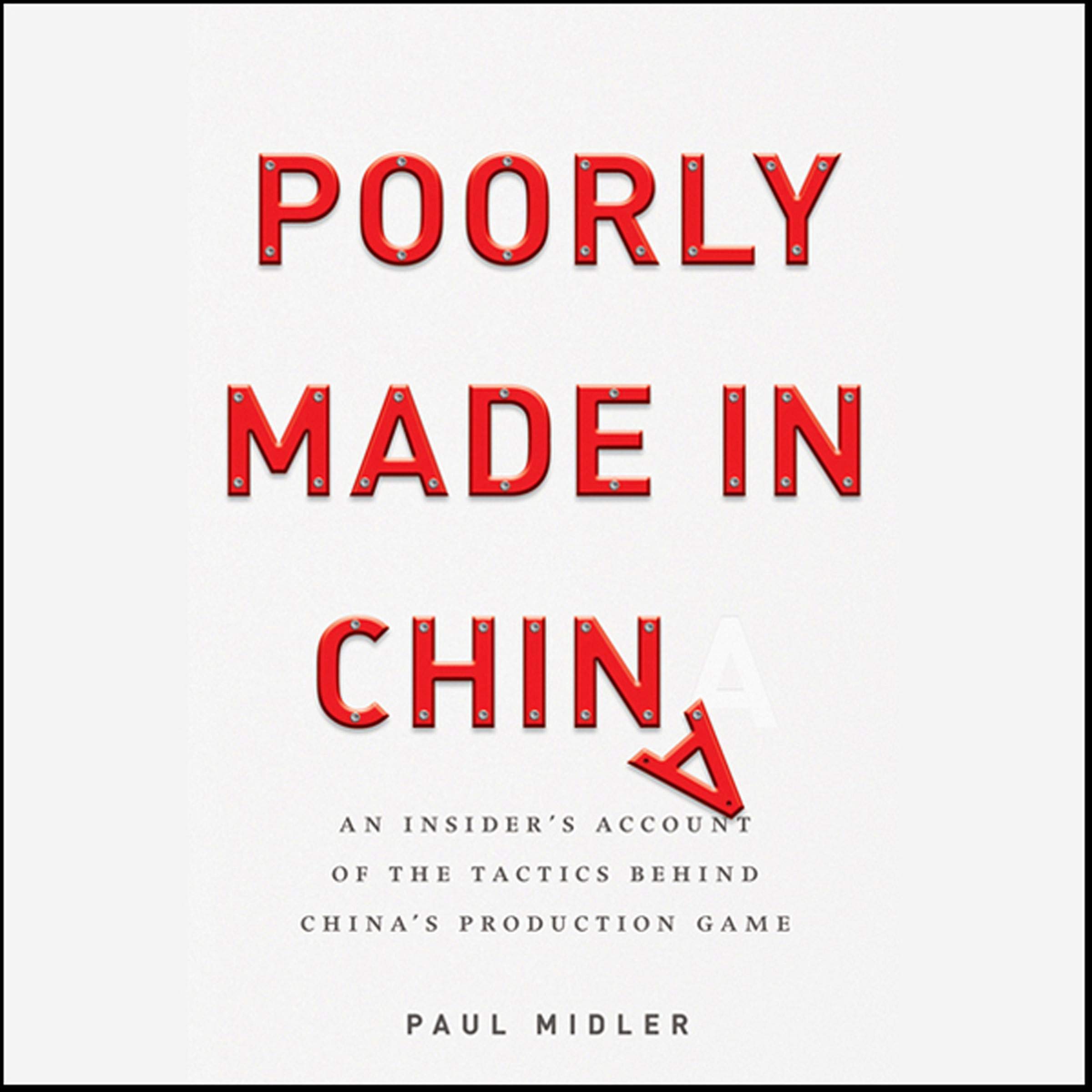 Cover art for Poorly Made in China