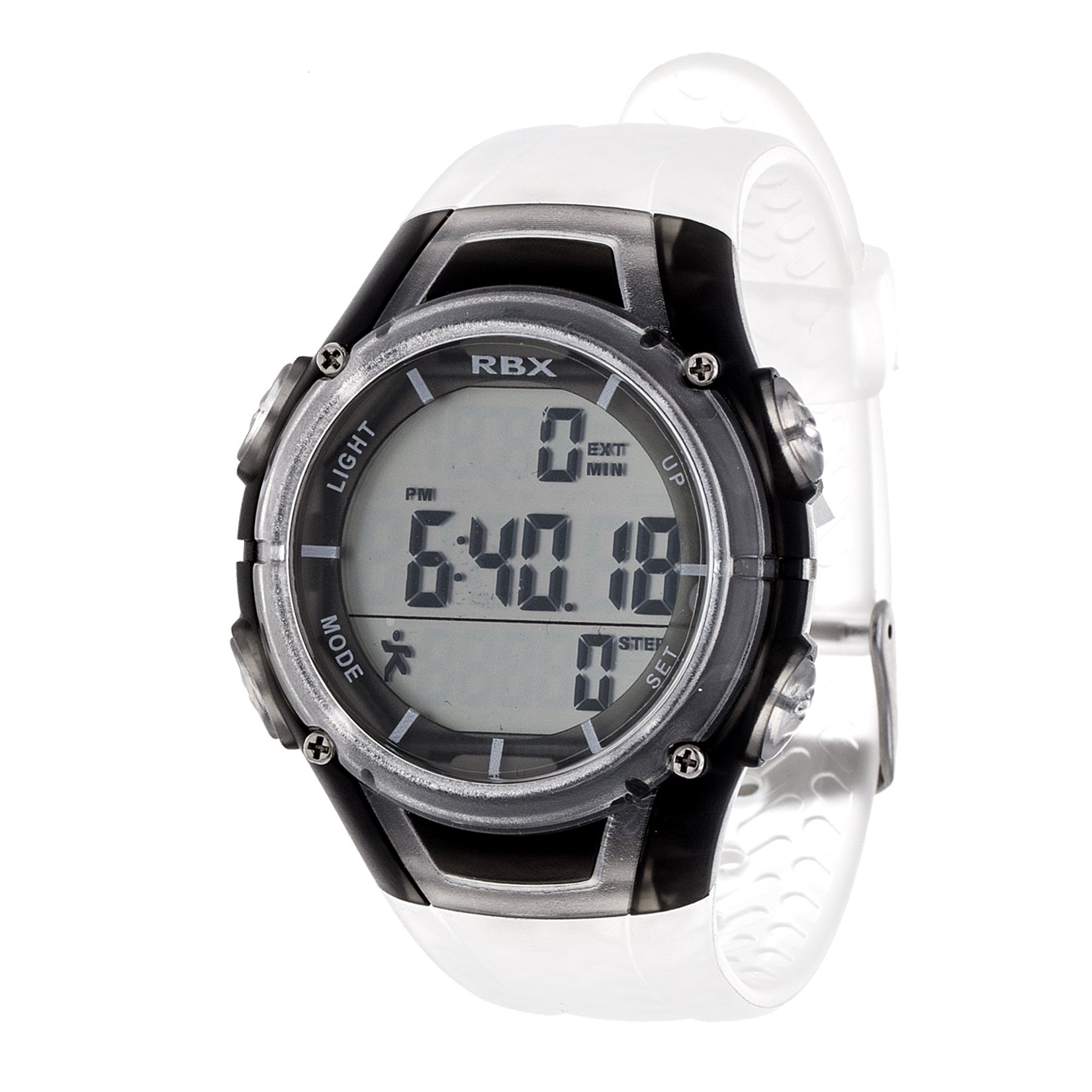 RBXPD001CL Multi Function Activity Tracker Watch, Clear