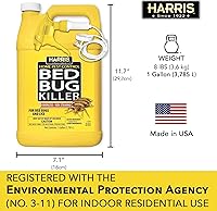 Vista 4 de Harris Bed insecticida, spray de galón, Amarillo