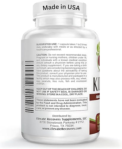 Miniatura 3 de Kidney-Pro con 21 suplementos de salud renal en 1 fórmula (soporte total del riñón), 120 cápsulas.