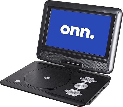 Miniatura 6 de Onn. Kit de reproductor de DVDmultimedia portátil de 10 pulgadas con batería de 5 horas, bono Redbox 5 códigos de película de 1 noche incluidos
