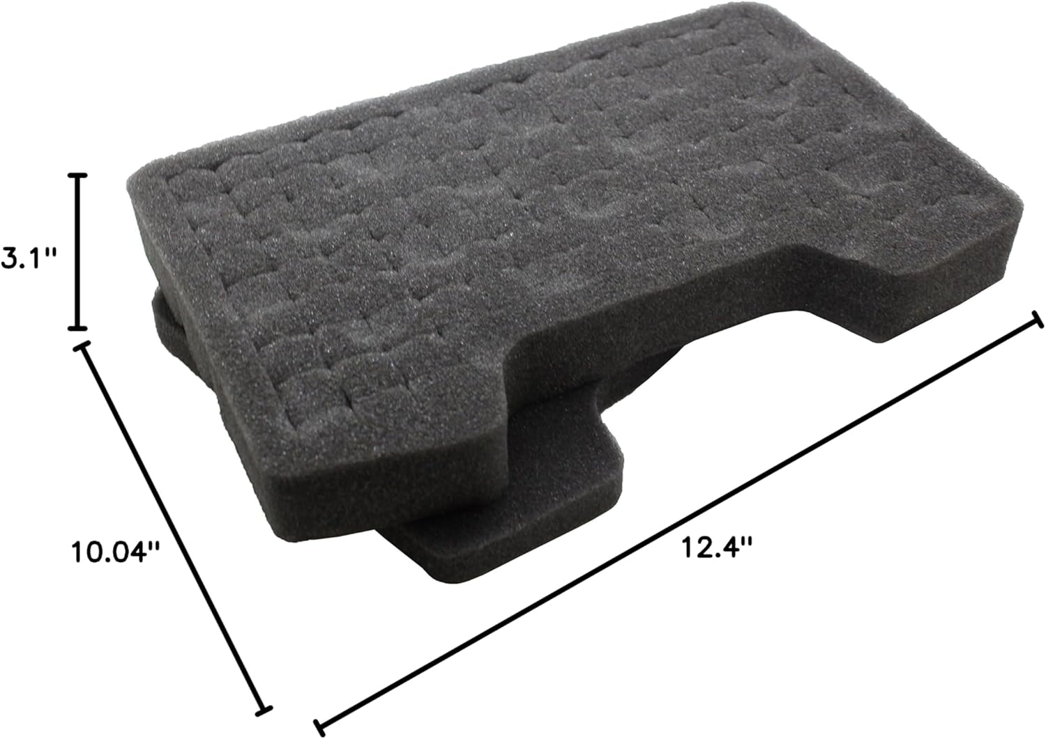 SAS Pistol Lockable Heavy Duty Hard Case Pluck Foam with Locking Holes for Archery Accessories or Handgun