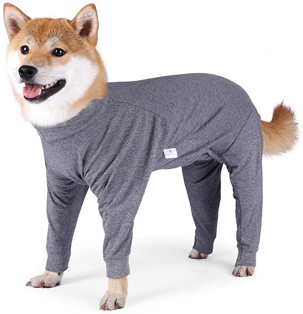 Traje de Recuperación de Cirugía para Perros, Pijama Ligero para Perros con Patas