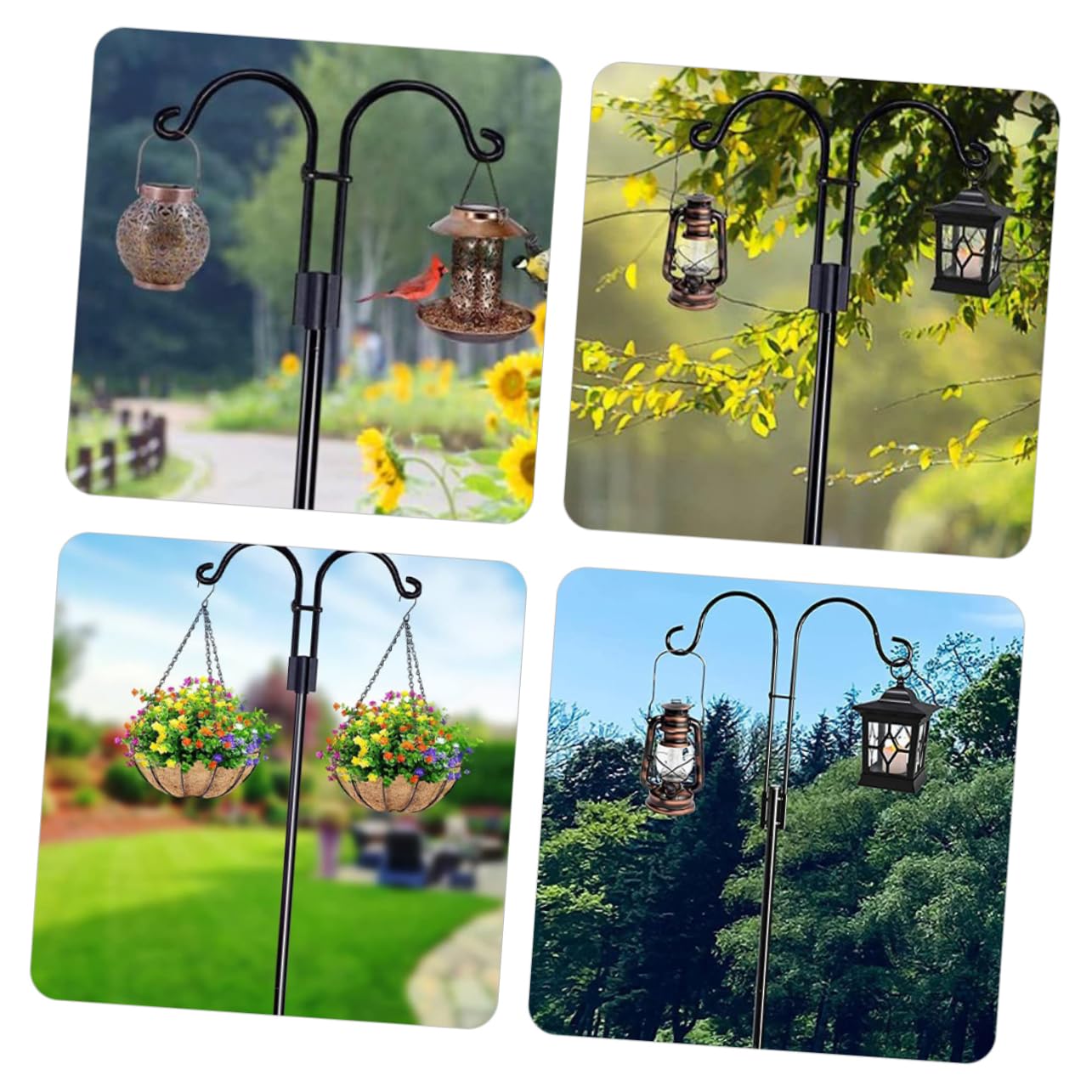 Crochet De Style Rustique Pour Jardin Extérieur Multifonctionnel Pour Suspensions De Plantes Et Accessoires De Jardin