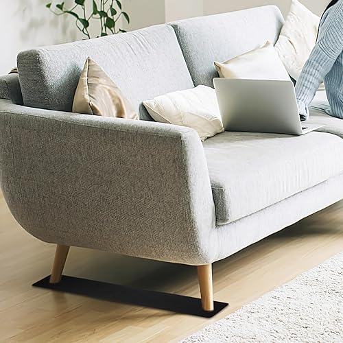 Miniatura 2 de DOITOOL 4 almohadillas antideslizantes para rieles de muebles, almohadillas antideslizantes de 30 pulgadas para muebles reclinables, almohadillas de