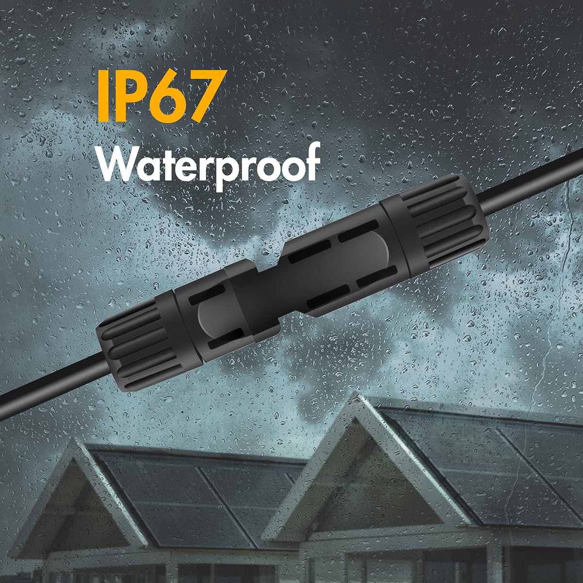LogiLink PHC0104 - solarny zestaw przedłużaczy MC4/M do MC4/F, 6 mm², CU, 7,5 m