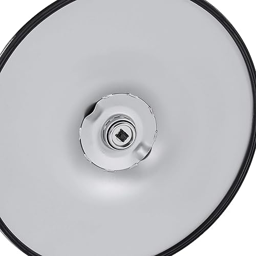 Miniatura 7 de Topeakmart Mesa redonda ajustable de altura para pub, mesa de bar de tablero de densidad media, mesa superior de 360 , mesa de cóctel alta, mesa de