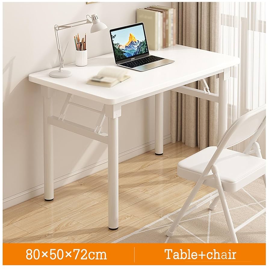 【新品・未使用】 デスク　折りたたみデスク＆チェアー　学習机　2点セット 楽天市場】【エントリーでポイント3倍】折りたたみデスク