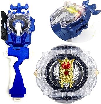 Left Right Sparking Rancher Lr Bay Burst Evolution Turbo Beyblade Battling Top String Launcher Grip DB B-192 Greatest Rafael.Ov.HXt Booster God Bay Starter Set Game Toy Gift 5+