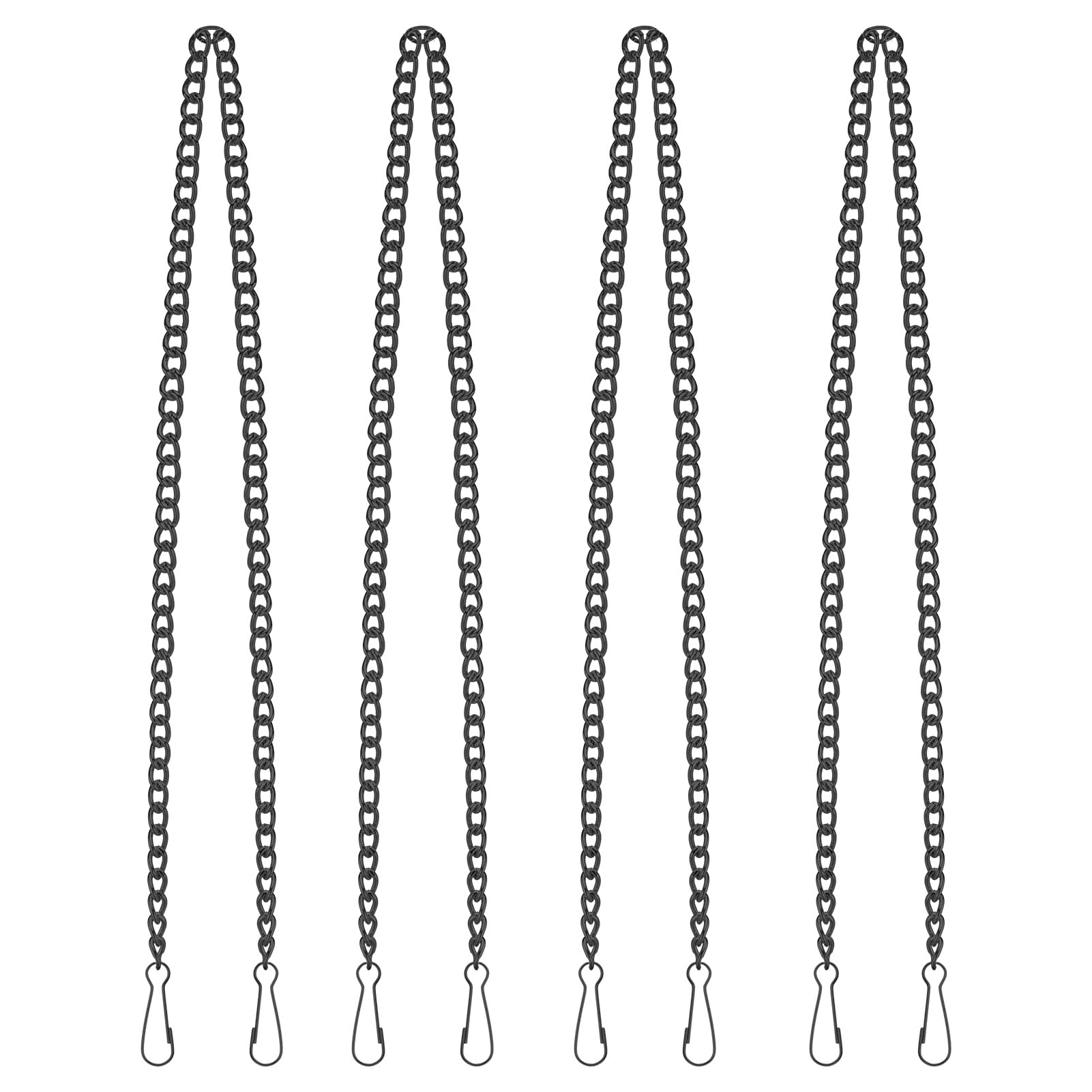 Chandelier Chain 6/10/15 Feet SANGLE SOPFFY Light Fixture Chain for Chandelier or Swag Light Fixtures,Lighting Chain Extension with Link Locks, Plant Hanging Chain(Black, 6 Feet) — Amazon image 16