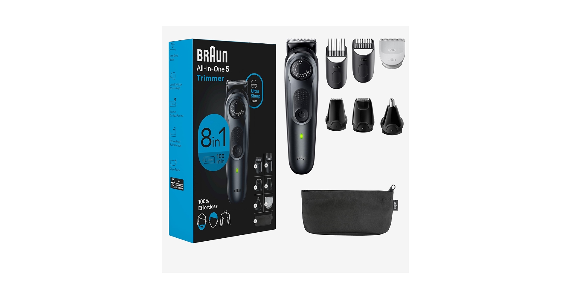 Amazon.com: Braun All-in-One Style Kit Series 5 5480, 8-in-1