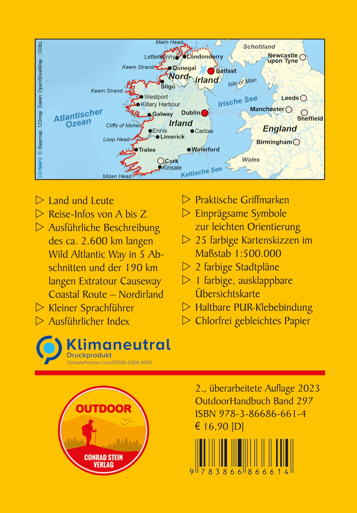Irland: Wild Atlantic Way (Outdoor Routenführer, Band 297)