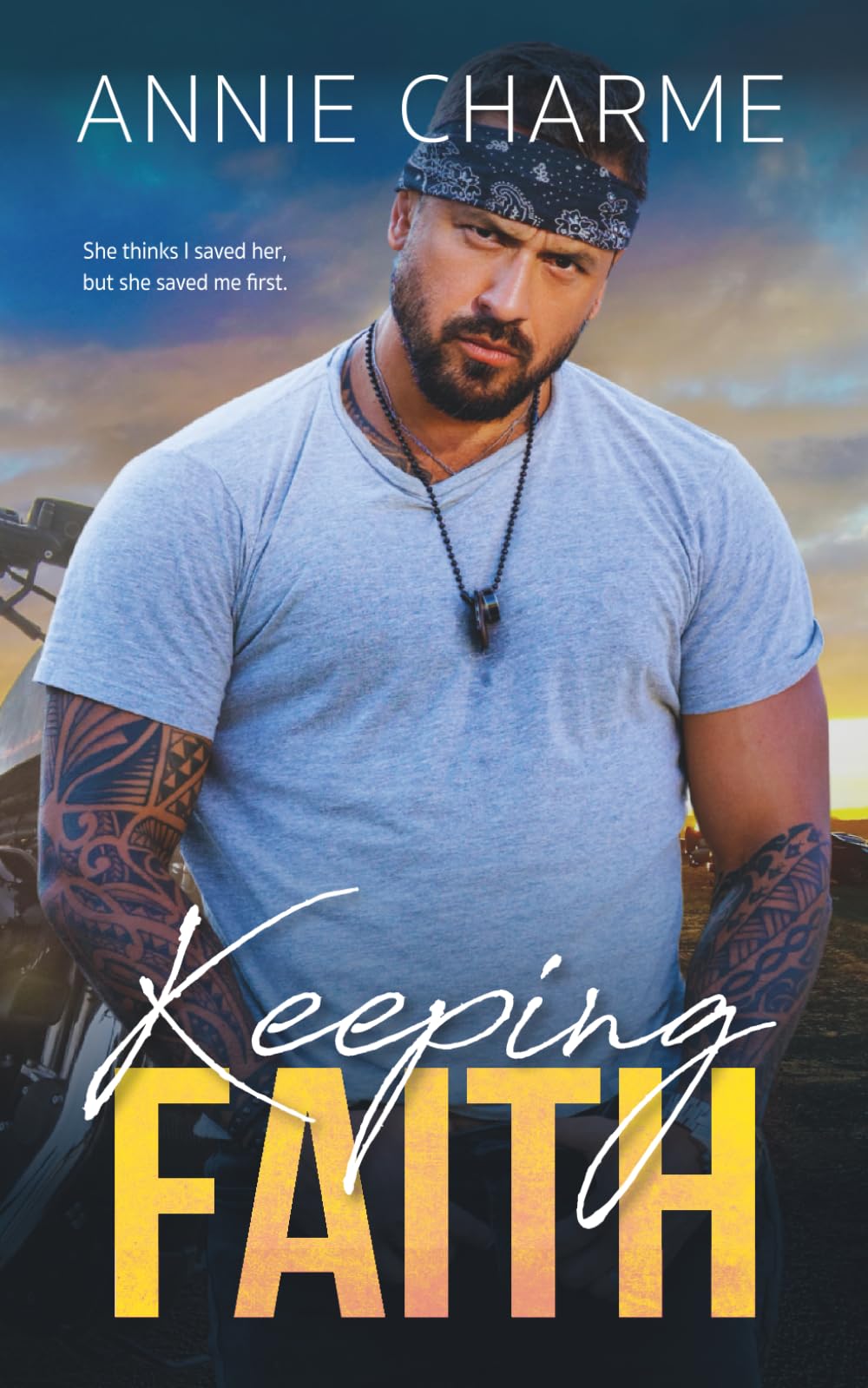 Keeping Faith: A curvy girl, brother's best friend biker MC romance
