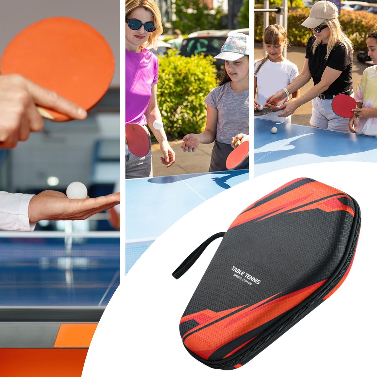 Tischtennis Schläger Hülle EVA - Staubdichte Aufbewahrungstasche