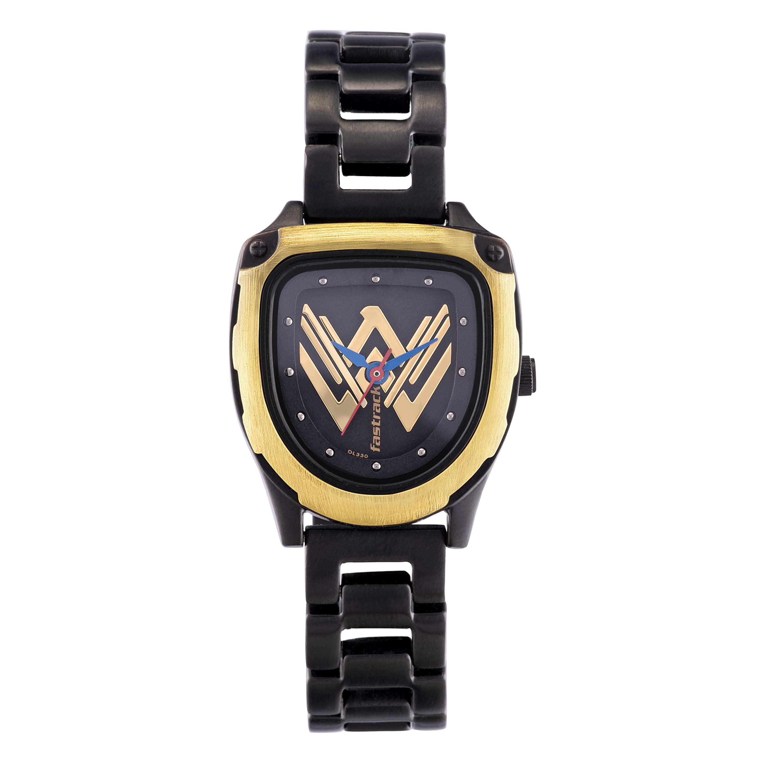 Fastrack Wonder Woman Quartz Analog Black Dial Metal Strap Watch for Girls-6240KM01 (B09T2WLGFZ) Amazon Price History, Amazon Price Tracker