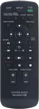 RM-AMU012 Replaced Remote fit for Sony Mini Hi-fi Component LBT-DJ2I