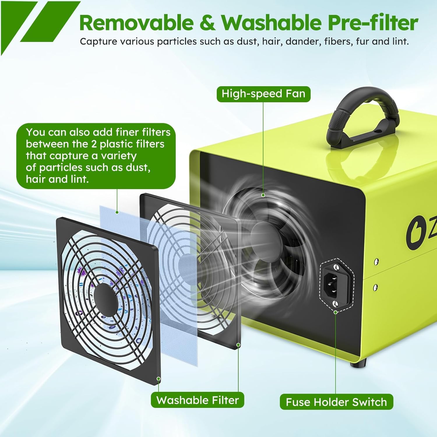 Amazon.com: Ozonlife Commercial Ozone Generator Machine 50g