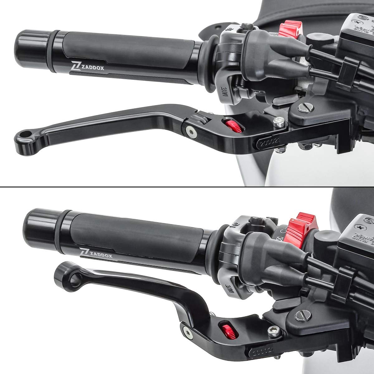 VX Safety Set de Levier Frein + Embrayage Compatible avec Honda Hornet 750 2023