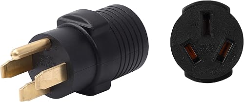 ONETAK NEMA 14-50P a 10-50R Compacto 125V250V 50 Amp Soldador Secador de Soldadura Adaptador Adaptador Adaptador Conector Conector