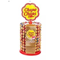 Chupa Chups Ruota Lecca Lecca, Lollipop Gusti Assortiti, 200 Lollipop Monopezzo, Multigusto