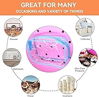 Vista 4 de Bolsa transparente para bolsa Bogg, Azul, Playa