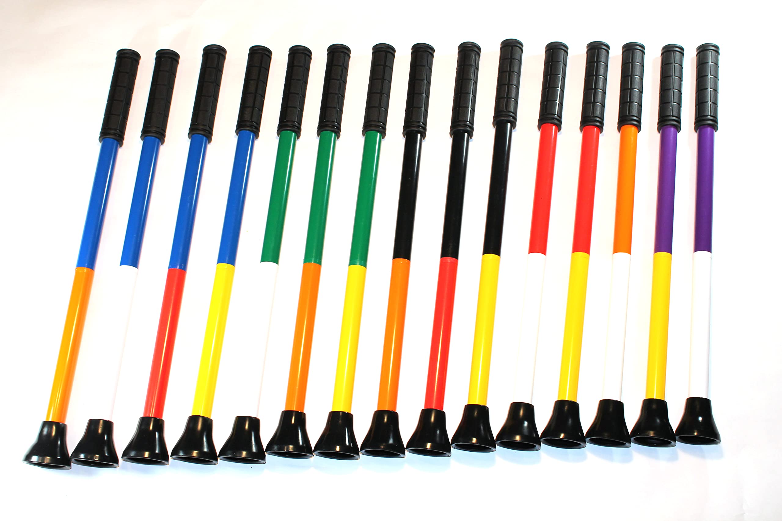 The Lucky Pickup Stick Golf Ball Retriever - a 25 Inch Black & Red Suction Cup Golf Ball Retriever for Retrieving Golf Balls While remaining Seated in The Golf cart.