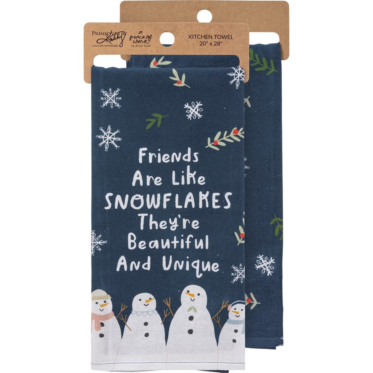 Primitives By Kathy Asciugamano Da Cucina In Cotone Con Scritta "This Towel Belongs To An... Awesome Friend"