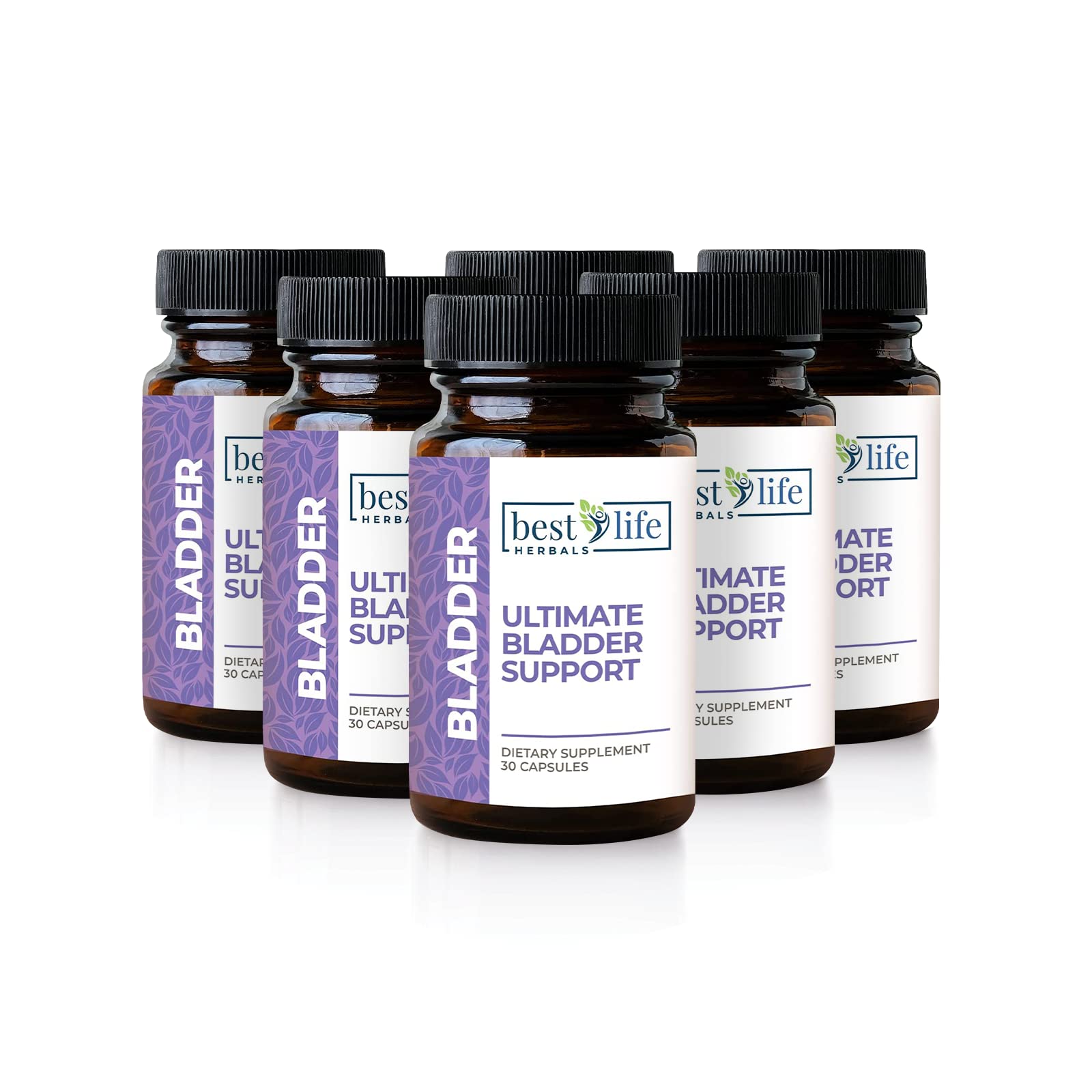 Ultimate Bladder Support Dietary Supplement 30 Capsules Restore Your Freedom and Confidence - 6 Bottles