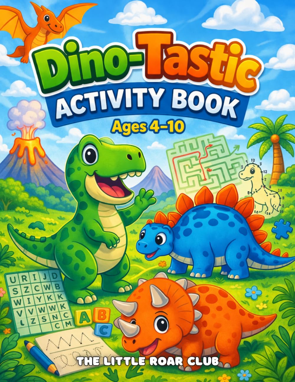 Dino-Tastic Activity Book