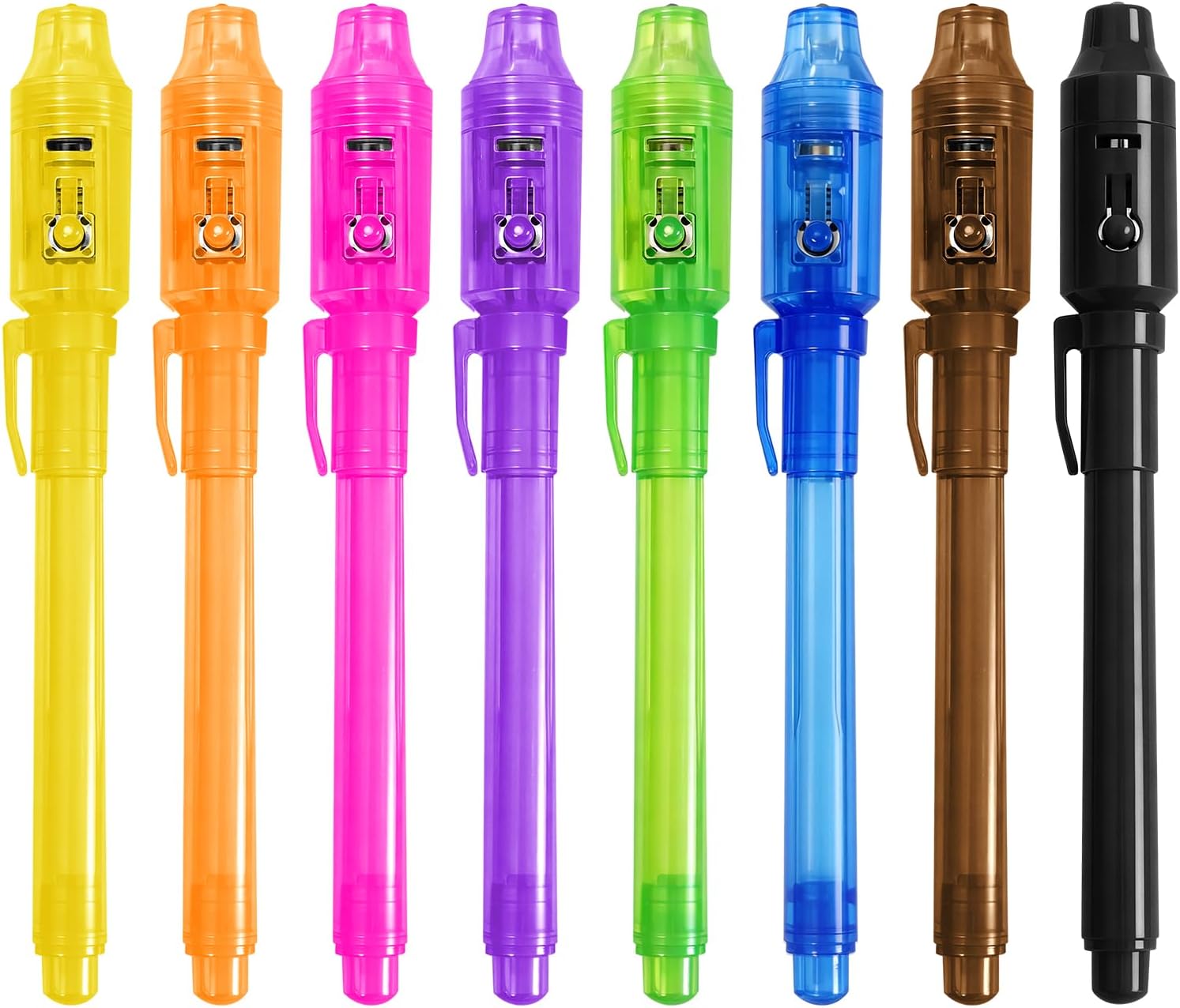 36 Pack Invisible Ink Pen with UV Light, Party Favors for Kids 3-12 | Classroom Prizes for Students, Magic Spy Pen for Secret Messages, Party Birthday Halloween Goodies Christmas Stuffers