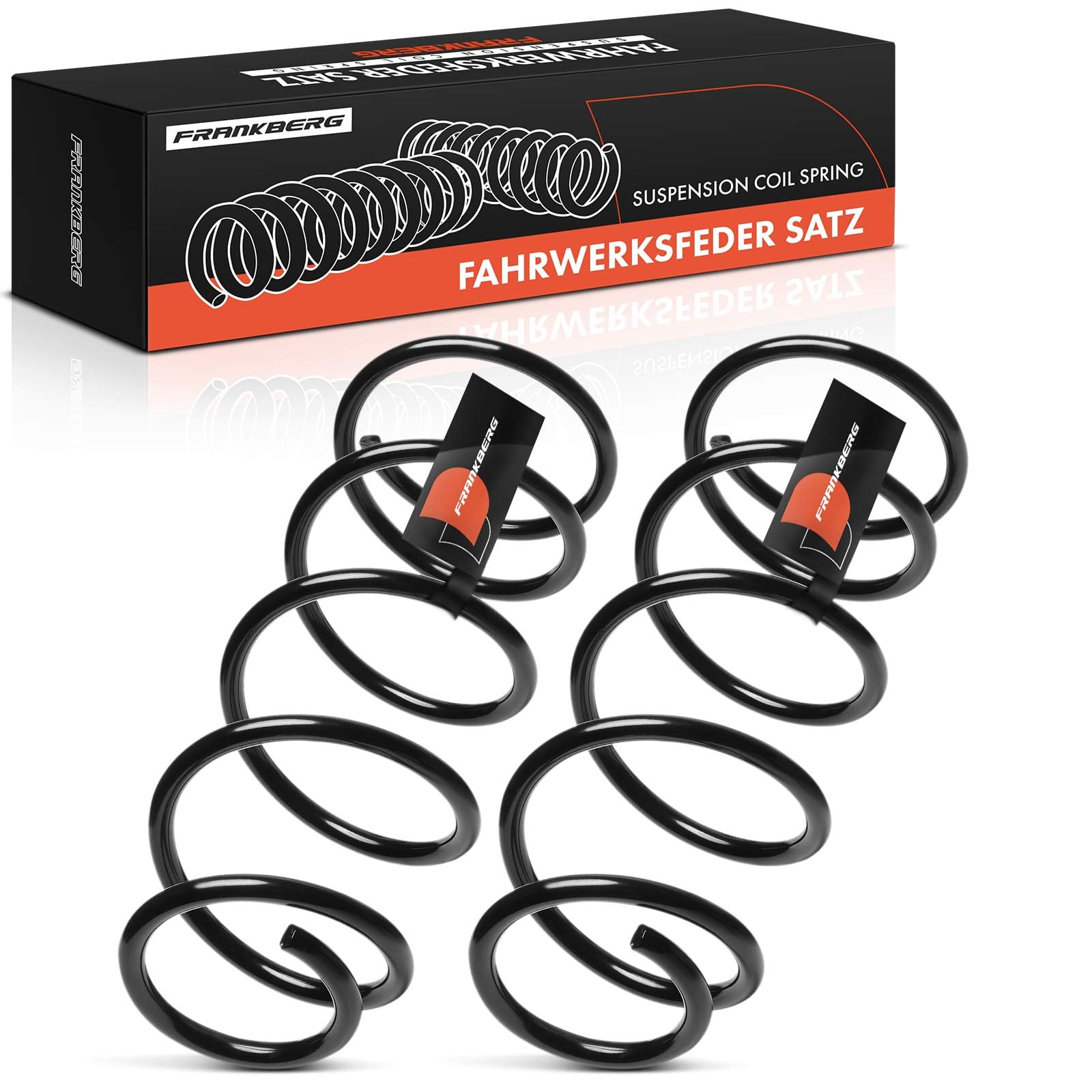 Frankberg 2 ressorts de suspension, essieu avant 1440167180 | Compatible avec: C8 EA EB, 807 EB